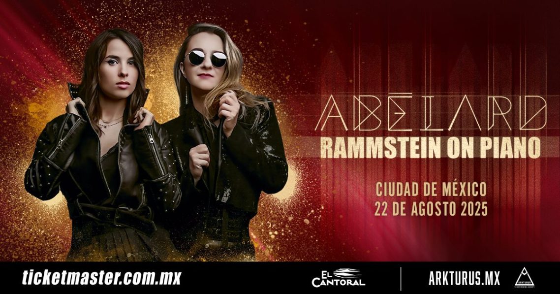 "Abelard: Rammstein on Piano" en vivo desde El Cantoral, Ciudad de México, 22 de Agosto 2025.